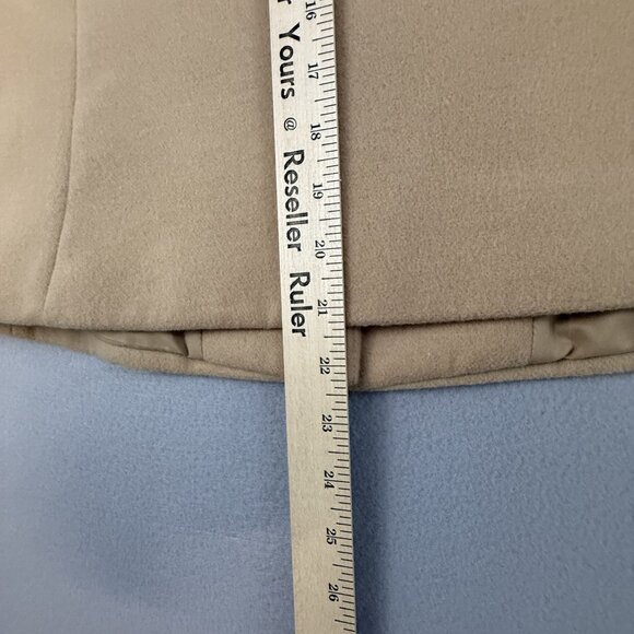 Chico's Jacket Women's 1 Wool Blend Coat Single Textured‎ Button Closure Lined - Picture 10 of 12